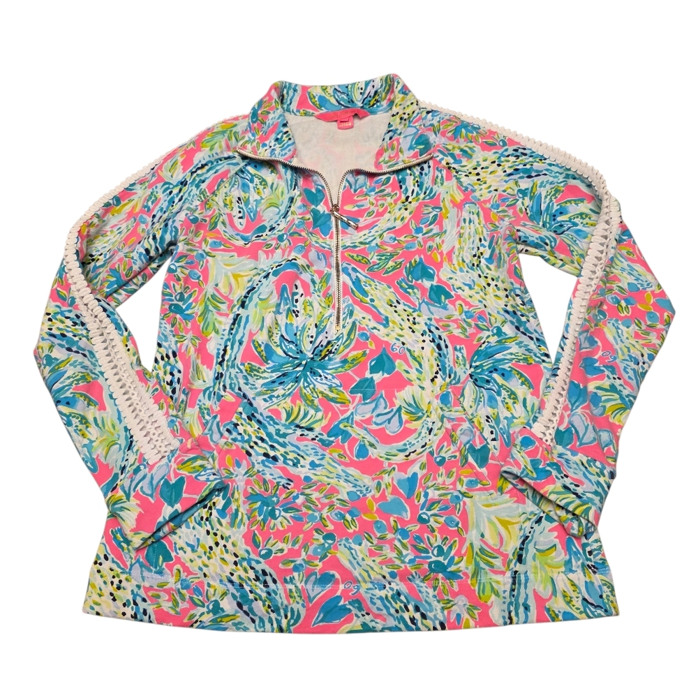 Lilly Pulitzer Pullover Sweatshirt Size XS - Picture 1 of 16